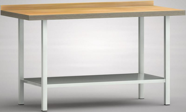 KLW professionele werkbank - 1500 x 700 x 905 mm L x D x H (ERGO uitvoering), WP005E-1500M45-X7000