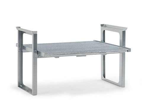 DENIOS rek voor kleine containers, stapelbaar, 1429 x 1130 x 837 mm, 291-774