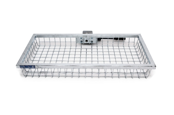 Achterdrager Optimaal met snelsluiting in maat 1000 x 500 x 125 mm, 111350
