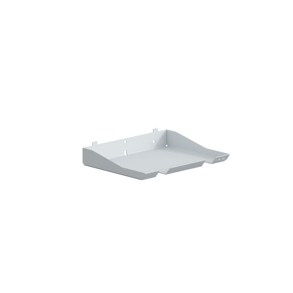 SOFAME multifunctionele plank - breedte 330 mm, diepte 240 mm, lichtgrijs RAL 7035, W010080302GC