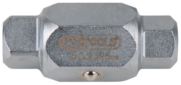 KS Tools doppen voor olieaftappluggen, 6-kant 14mm + vierkant 13mm, 150.9395