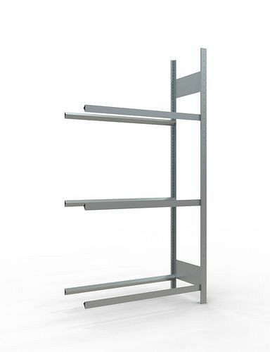 Schulte bandenrek, aanbouwveld, 3 opbergniveaus, vakbreedte 1000 mm, 1006 x 436 x 2000 mm, 278832