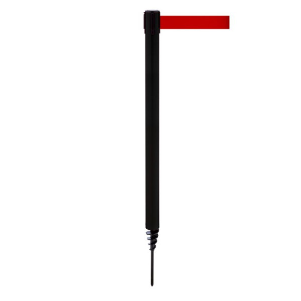 Stein HGS HGS personengeleidingssysteem -P-Line Outside-, zwart, rood, met riemeindstuk (standaard), 37689-0101