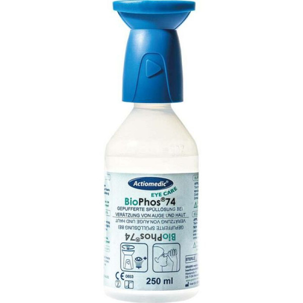 Stein HGS HGS oogspoelfles met gebufferde spoeloplossing BioPhos®74, 250 ml, 25383