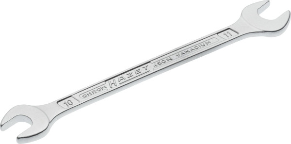 Hazet dubbele steeksleutel, buitenzeskantprofiel, 10 x 11 mm, 450N-10X11