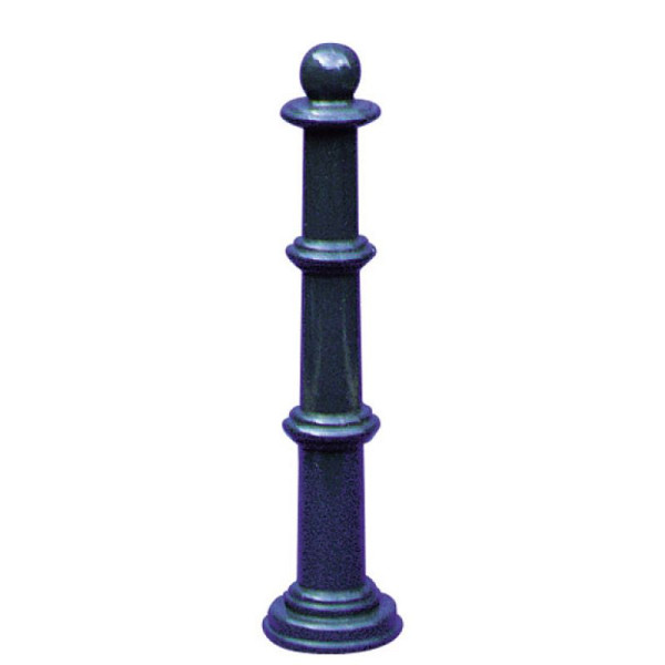 Stone HGS stijl tuinpaal -Mini- van aluminium, stationair, antracietgrijs (ijzermica), zonder, 495mb