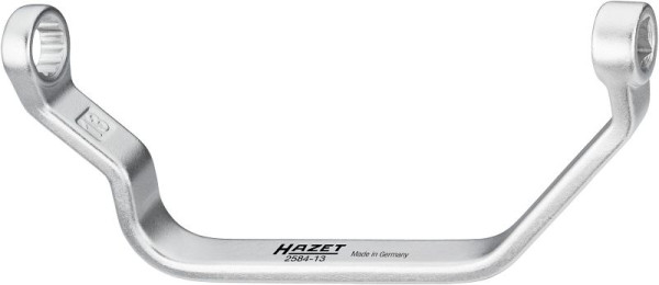 Hazet inlaatspruitstuk/ speciale sleutel, VAG, vierkant 10 mm (3/8 inch), buiten dubbel zeskant profiel, 13 mm, 2584-13