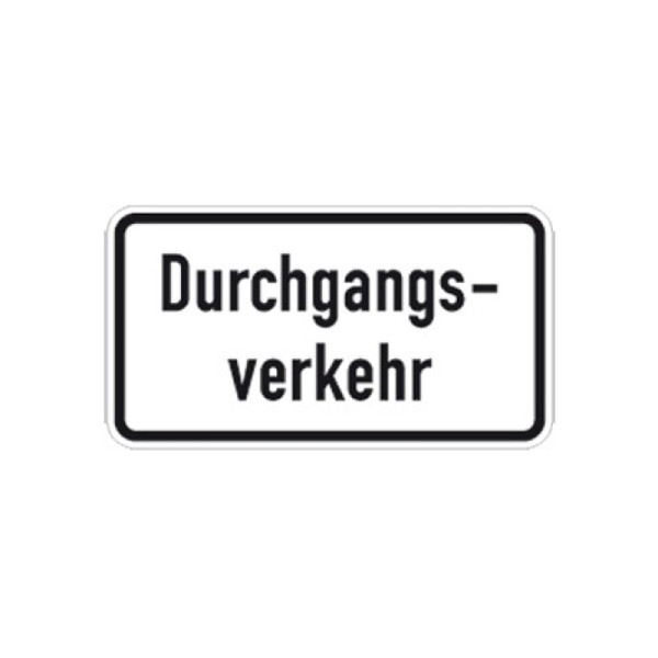 Steen HGS doorgaand verkeer nr. 1053-36, 412x750mm /RA1/vlakke vorm 2mm, 1053-36-311