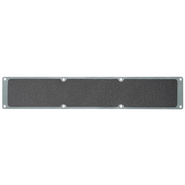 Meelbroek antislipplaat aluminium met m2 antislipcoating, Easy Clean grijs 114x1000mm, APM3AF2