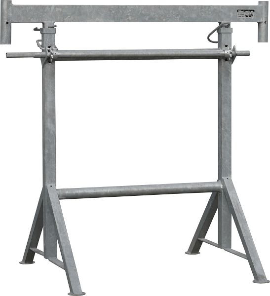 Schake zwengelsteigerbok K1200, breedte: 1,20m, hoogte: 1,20m - 1,95m, gegalvaniseerd, 10128V