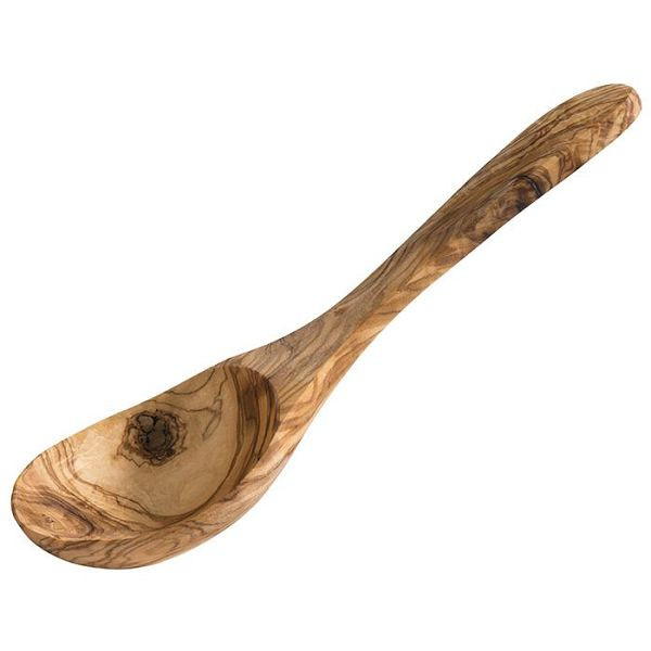 APS lepel -OLIVE-, 9,5 x 8,5 cm, handvat: 17 cm, olijfhout, 00840