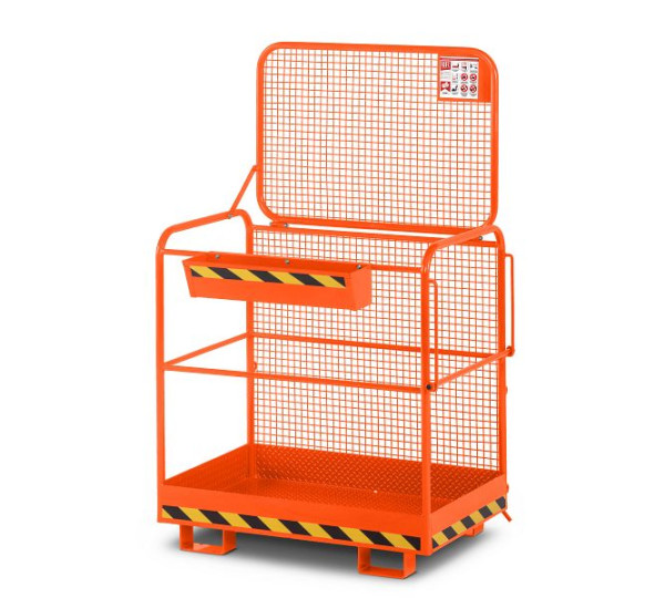 RR Industrietechnik Arbeitskorb, RAK-Eco, RAL 2004 reinorange, 120000112