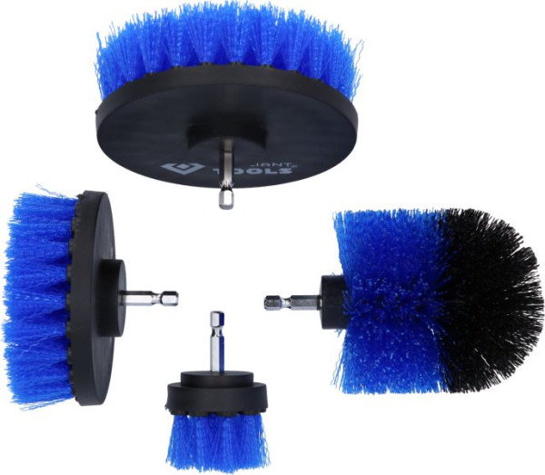 Brilliant Tools 4-delige boorborstelopzetset BT103110