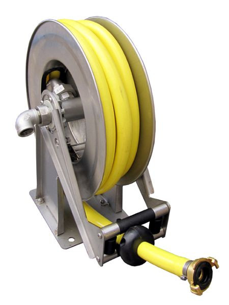 Ebinger slanghaspel OSM 250, max. 9bar / 50°C, 7m - 3/4" PVC-weefselslang R, 1.254.131