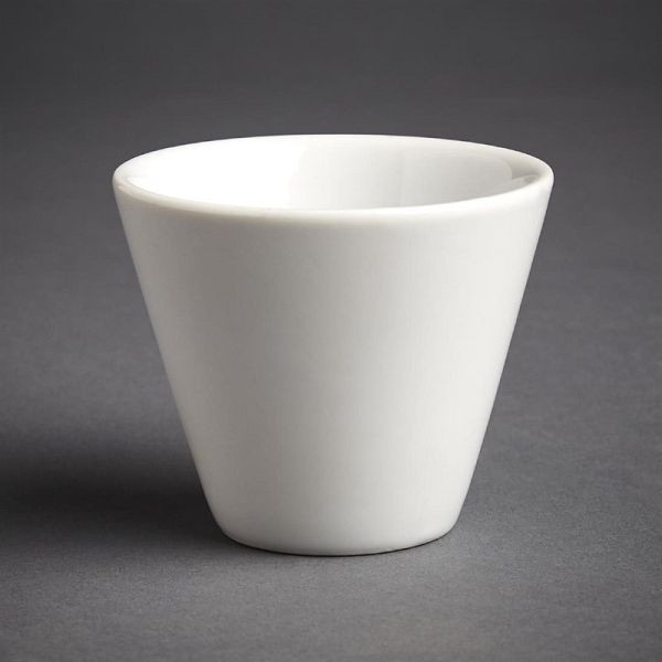 Olympia Whiteware conische vormpjes wit 7cm, VE: 12 stuks, CM164