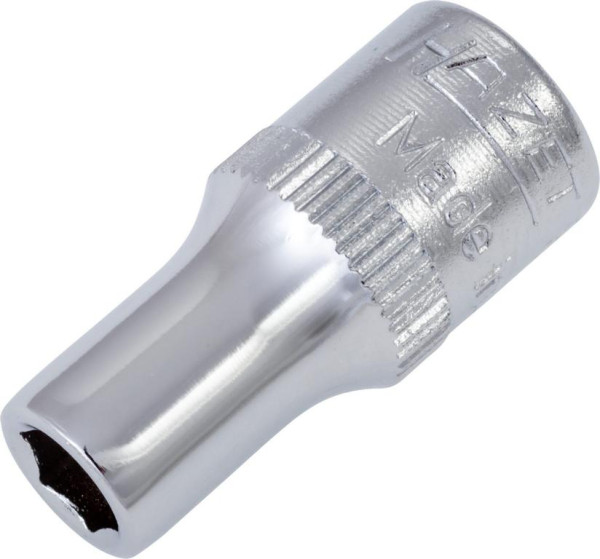 Hazet dop, zeskant, vierkant hol 6,3 mm (1/4"), buiten zeskant tractieprofiel, 3/16", 850A-3/16