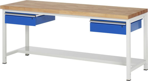 RAU werkbank serie 8000 - model 8002A3, B2000 x D700 x H840-1040 mm, 03-8002A3-207B4H.11