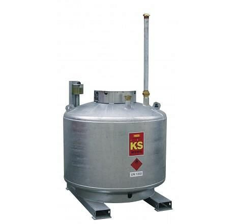 Cemo KS-Mobil 400l, dubbelwandig verzinkt, zonder kap en pomp, 7754