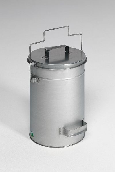 VAR veiligheidscontainer met deksel, verzinkt, 3893