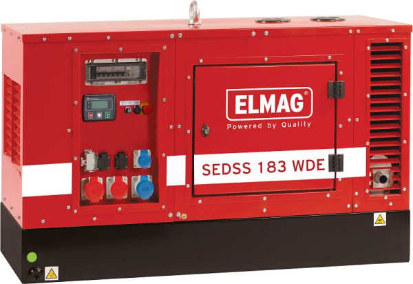 ELMAG stroomgenerator SEDSS 83WDE, met KUBOTA motor Z482 (geluiddicht), 53451