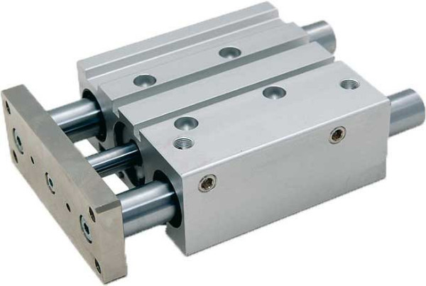 timmer ZAZ-FZK6050/75, geleidecilinder met kogellager, dubbelwerkend, contactloze positiedetectie, Ø 50 mm, slag: 75 mm, 30620463