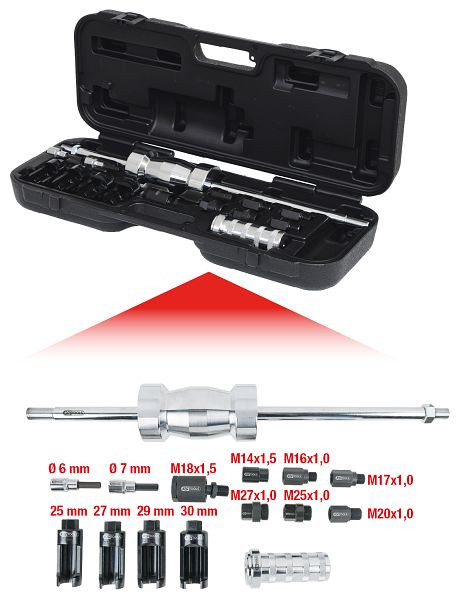 KS Tools Universele injectoruittrekset, 14-delig, 152.1085