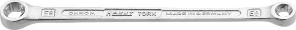 Hazet dubbele ringsleutel TORX®, buiten TORX® profiel, E6, E8, 609-E6XE8