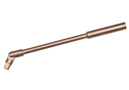 DENIOS knikhandgreep 380 mm voor ratel 1/2", speciaal brons, vonkvrij, voor Ex-zones, 264-959