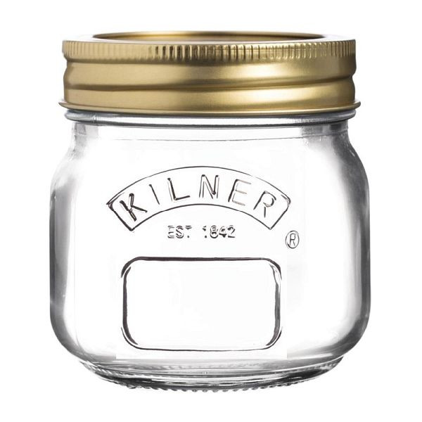Kilner glazen pot met schroefdop 250ml, GG784