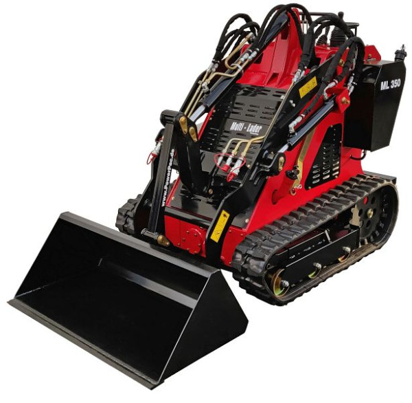 PowerPac Multi-Loader type ML350 met kettingen en standaard bak, ML350-K