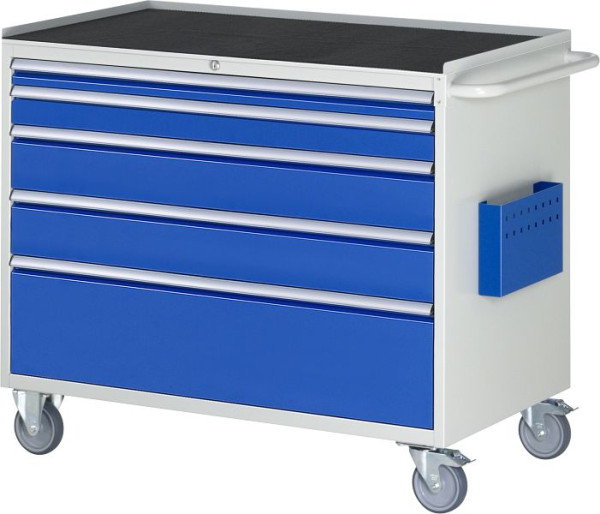 RAU montagewagen serie 7000, metalen steun (1xH60, 1xH90, 2xH150, 1xH270 mm), 5 x lade maat XXL, 1145x975x650 mm, 05-XXL5.2A-MT.11