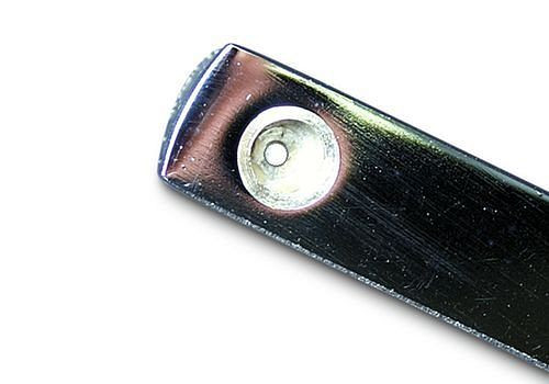 DENIOS kerftang met ronde kerfvorm, 60 x 140 mm, 173-783