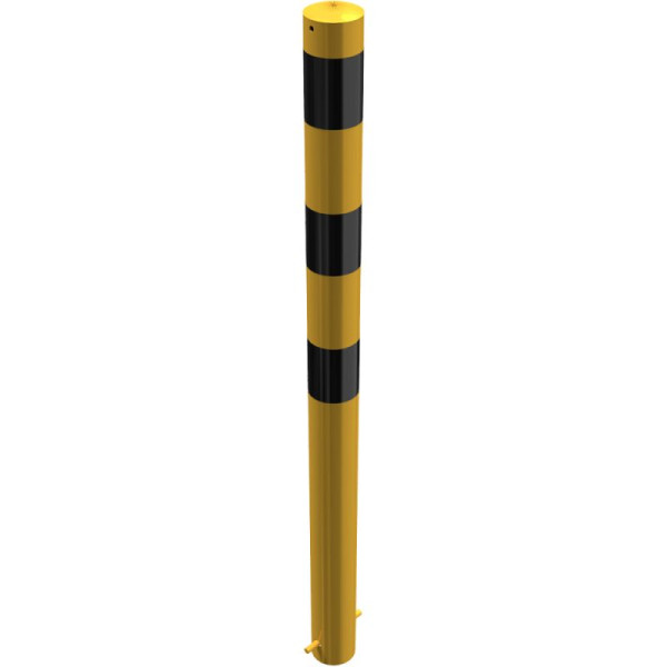 Stein HGS HGS stalen buispaal/stambeveiligingspaal, stationair, voor betonverankering met grondanker, zonder ogen, materiaal: ronde stalen buis Ø 89 mm, 489bg