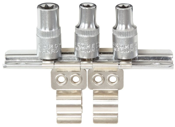 KS Tools 1/4" clipstang voor 3 moeren, 911.1180-3
