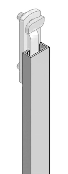 HYMER rugbeschermbeugel, lengte 3190 mm, 002272