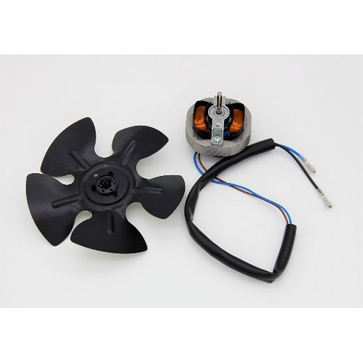 ELMAG ventilatormotor + ventilatorbladen voor EUROMIG 160/200 (Varstroj) Vermogen 1,4W, Ingang 14W, 230V, 50 Hz, 2300 rpm, 0,4 kg, 9504153