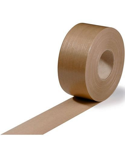TransPak natplakband, draadversterkt, 80 mm breed x 150 m, 138 g/m², verpakking: 12 rollen, 299545