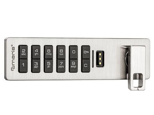 Bedrunka+Hirth pincode E-lock 180° sluiting, ingebouwd (niet achteraf te monteren), 01PINSLEIN