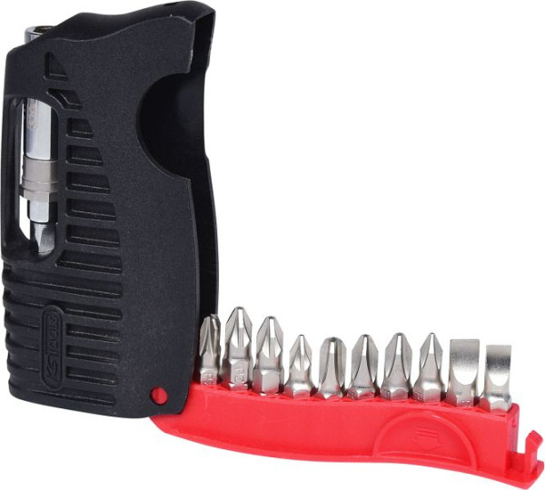 KS Tools Mini-bitkoffer 1/4", 11-delig sleuf, PH, PZ, 911.2840
