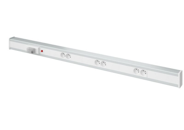 SOFAME Schuine energiestrip met aardlekschakelaar, lengte 1290 mm, W010080248