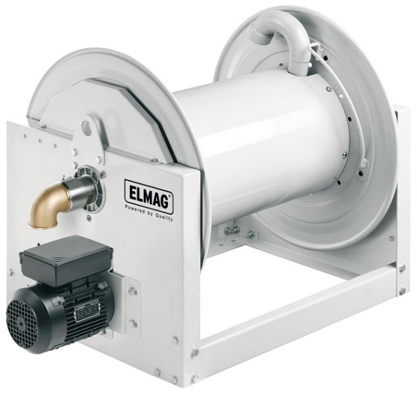ELMAG industriële slanghaspel serie 700/L 690, elektrische aandrijving 230V voor lucht, water, diesel, 20 bar, 43619