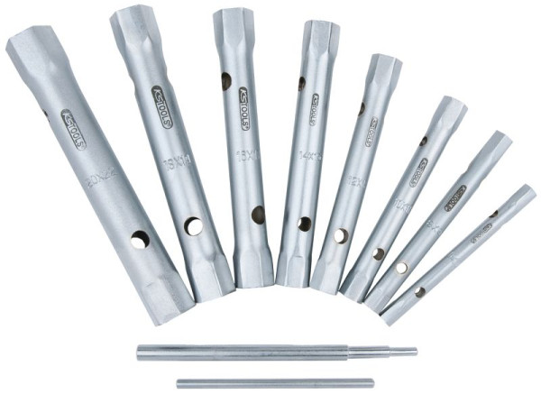 KS Tools pijpdopsleutelset, 10-delig, 6x7-20x22mm, 518.0900