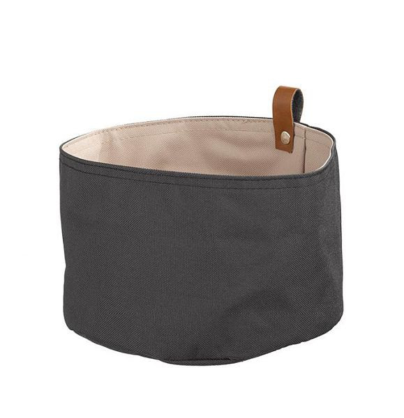 APS broodzak, Ø 20 cm, hoogte: 13,5 cm, Tetron, beige, donkergrijs, machinewasbaar tot 30 graden, 30346