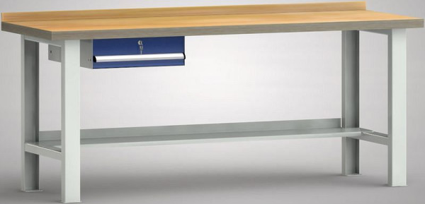 KLW standaard werkbank - 2000 x 700 x 840 mm L x D x H, WS503N-2000M40-E7001