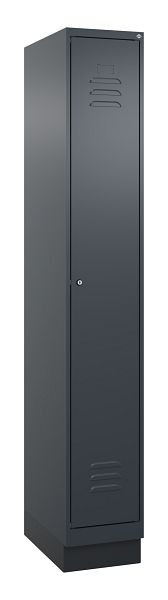 C+P luierkluis Classic PLUS, basis, 1950x300x500mm, 7016/7016, cilinderslot, 080020-10 S10027