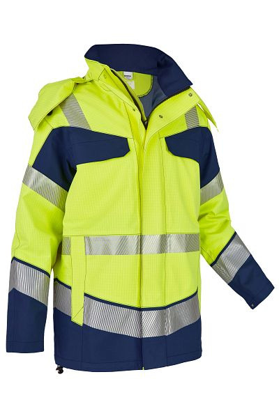 ROFA Parka 2358, maat 52/54, kleur 354 - lichtgevend geel-marineblauw, 5582358-354-52/54
