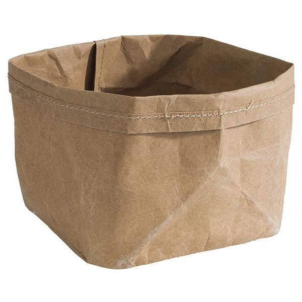 APS broodzak, 12 x 11,5 cm, hoogte: 11,5 cm, 70% natuurlijke vezels, 30% kunsthars, beige, 30355