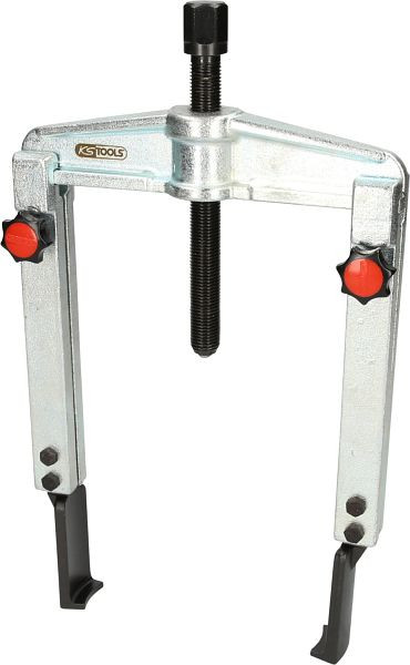 KS Tools universele sneltrekker 2-armig met slanke en verlengde haken, 25-130mm, 200mm, 620.0016