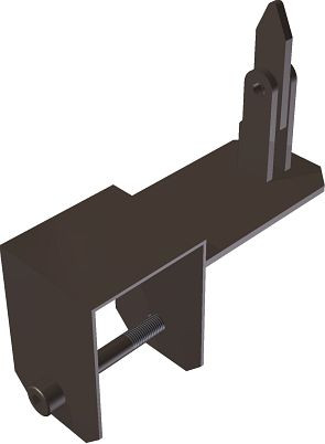 Schakeklem voor diagonale versteviging, gelakt, 11281