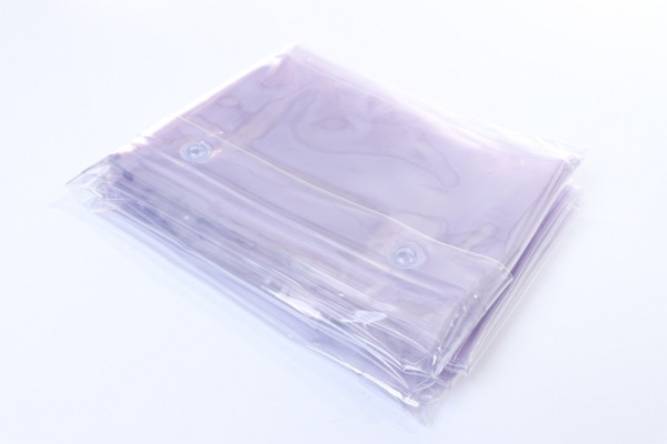 ELMAG beschermgordijn S0, glashelder, breedte: 1300 x hoogte: 3000x0,4 mm, beschermgordijn tegen stof, tocht, vocht en slijpspatten, 56266